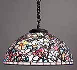 20" MAGNOLIA TIFFANY HANGING LAMP