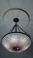 24" PARASOL CHANDELIER TIFFANY LAMP