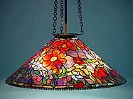 Peony Tiffany hanging lamp (cone)
