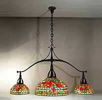 Nasturtium Tiffany lamp