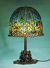 Flowering Lotus Lamp Tiffany Studios design