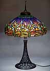 22" DRAGONFLY TIFFANY LAMP