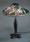 Clematis Tiffany lamp