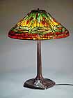 Tiffany desk lamp Dragonfly cone 20"