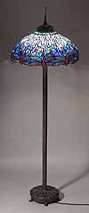 Tiffany DRAGONFLY FLOOR lamp