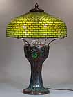 Tiffany Table Lamp GEOMETRIC DOME # 1501