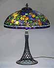 Fruit Tiffany table lamp