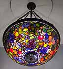 Tiffany Fruit chandelier
