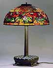 16" POINSETTIA TIFFANY TABLE LAMP